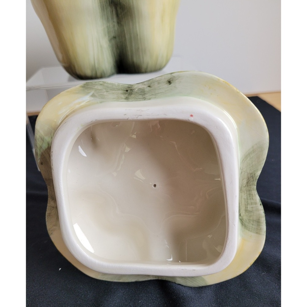 Vintage Kaldun & Bogle -Radish/Turnip/Green Pepper Anthropomorphic Covered Dish - Picture 8 of 9